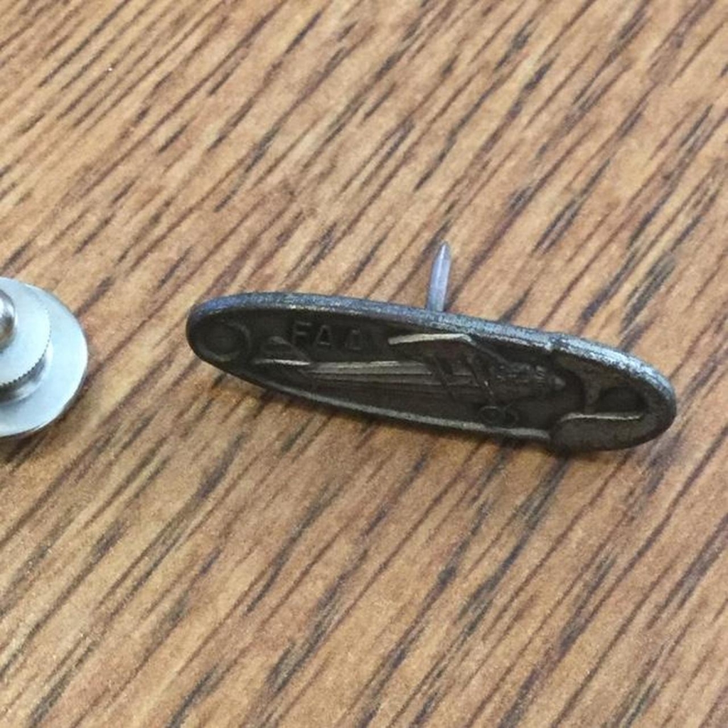 Faa Lapel Pin